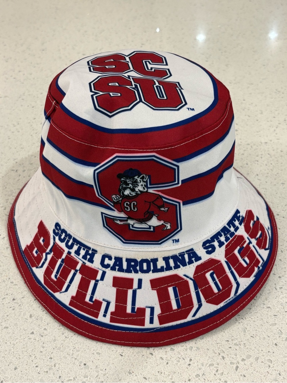 SCSU Bulldogs Bucket Hat New NWOT One Size South Carolina State HBCU Apparel